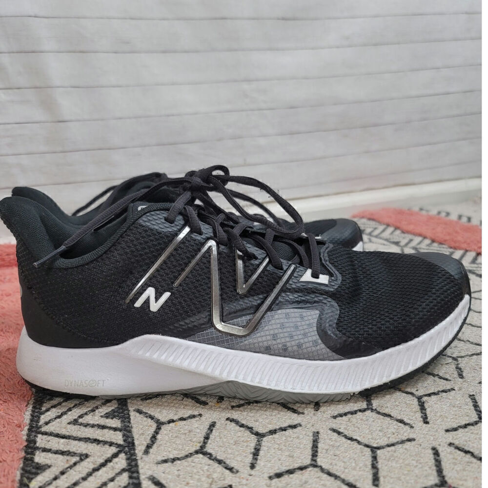 New Balance Dynasoft Trnr V2 Cross Trainer Black/Black Metallic sz 10.5